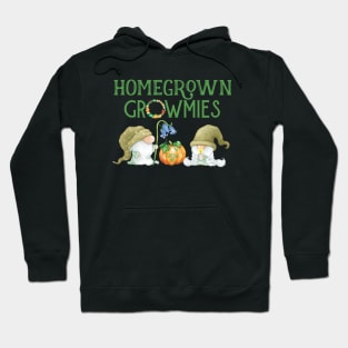 Homegrown Gnomes Growmies Organic Farmers Hoodie